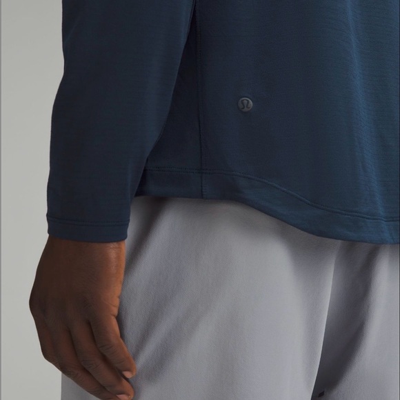 lululemon athletica Navy Long Sleeve Tee - Picture 3 of 5